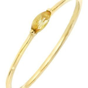 Bony Levy Iris 18K Yellow Gold Prong Set Marquise